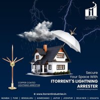 Copper Copper Bonded Spike Lightning Arrester