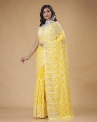 Reshamkota Saree - Color: Yellow