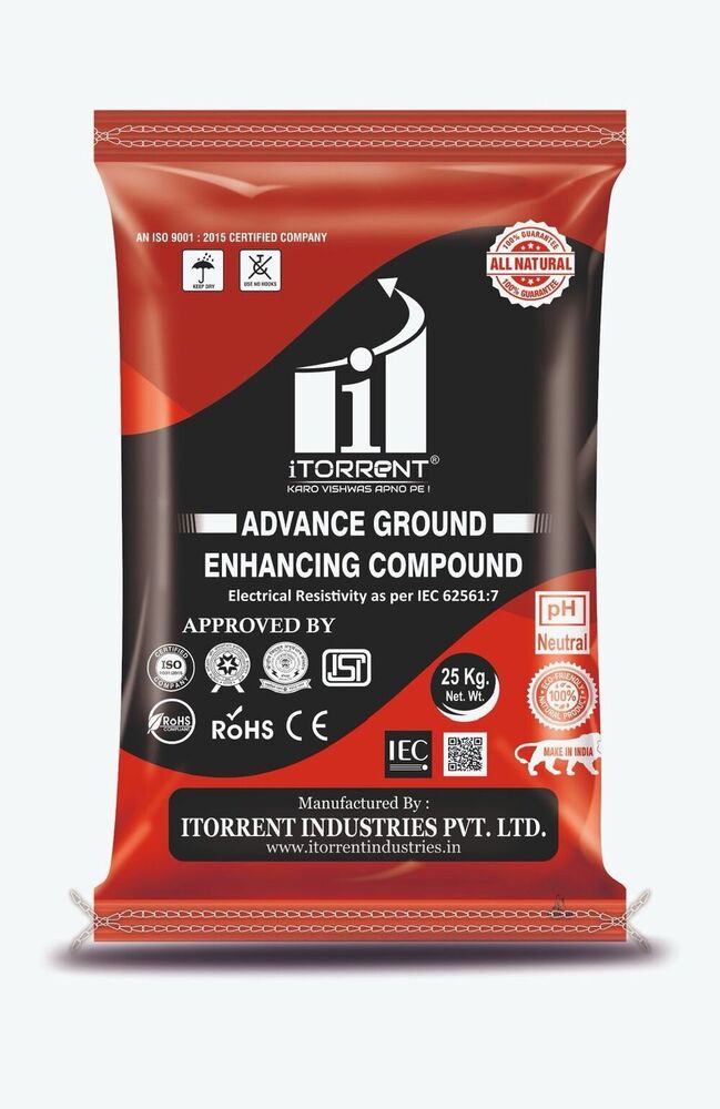 Industrial Backfill Earthing Compound - Physical Form: Solid