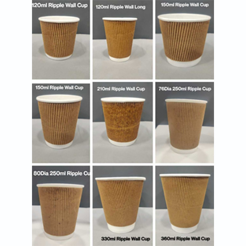 Ripple Wall Hot cups (RWHC)