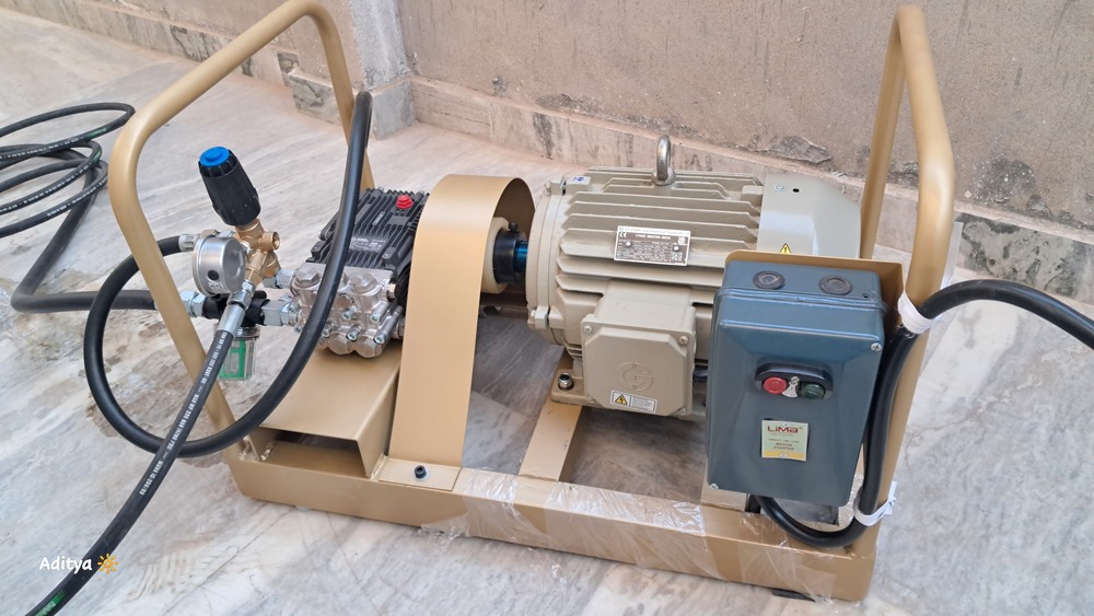 350 Bars Premium Cold High Pressure Washer - Usage: Industrial