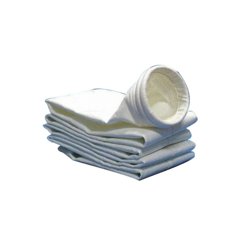 Synthetic Fiber Dust Collector Bag - Color: White