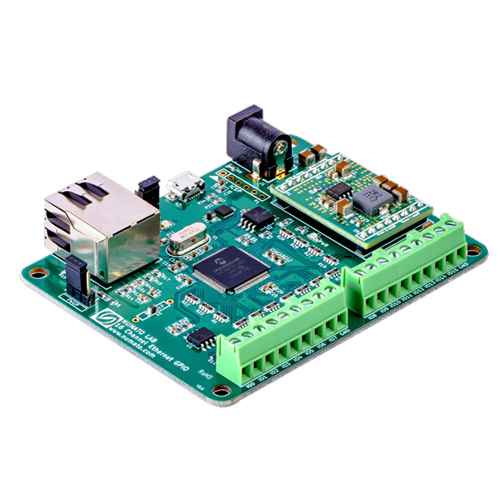 16 Channel Ethernet GPIO Module With Analog Inputs