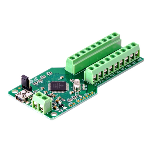 16 Channel USB GPIO Module With Analog Inputs