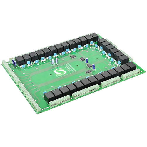 32 Channel Relay Controller Board - Color: Green