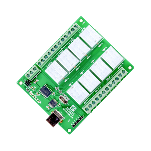 8 Channel USB Relay Module 24V