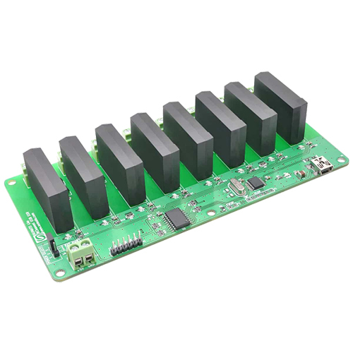 8 Channel USB Solid State Relay Module