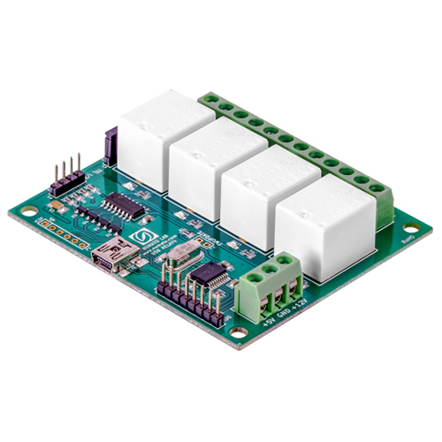 4 Channel USB Relay Module