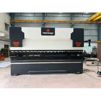 CNC Press Brake Machine - Stainless Steel, Fully Automatic, Cream and Black | Electric Powered, One-Year Warranty, Ideal for Metalworking