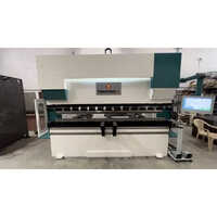 Hydraulic Cnc Bending Machine - Stainless Steel, Electric Power, 240 Volt | Automatic Functionality, Precision Bends, 1-year Warranty, White And Green Design
