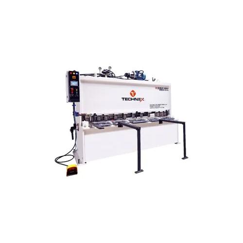 Hydraulic Shearing Machine - Mild Steel Cutting, 240V Voltage, Automatic Grade, White Finish | 2-Year Warranty