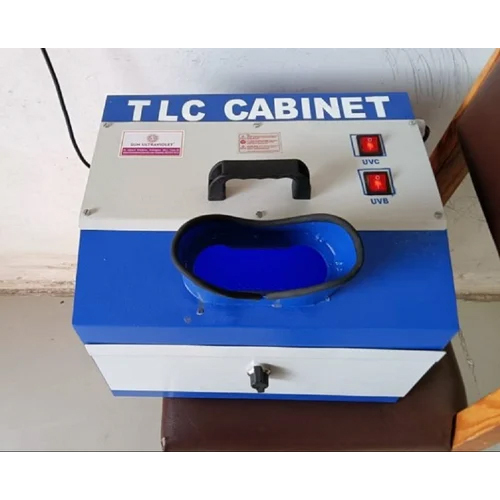 Uv Inspection Cabinet - Color: Blue And White