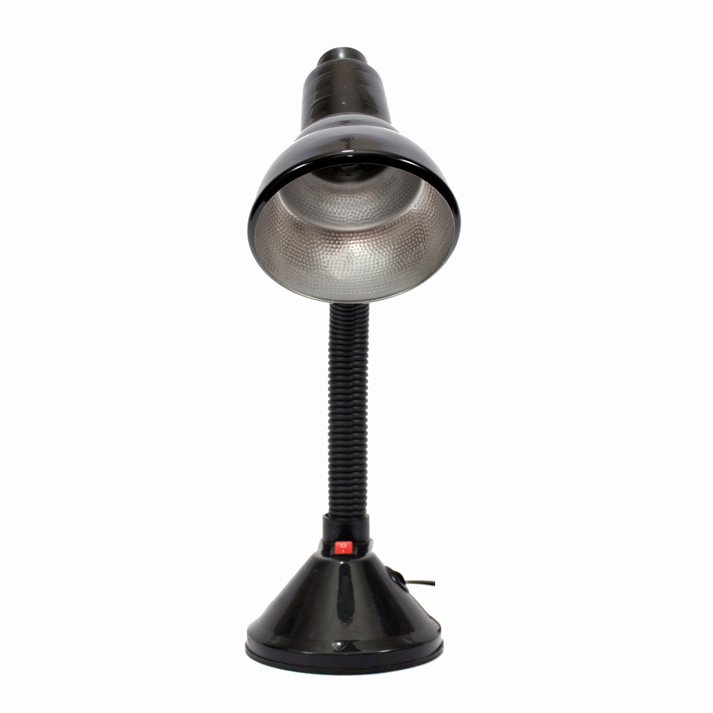 300 Black Model Reading Lamp - Aluminum & Plastic, 7x4x15 Inches, Blue | Modern Round Design, Warm White Lighting For Cozy Reading