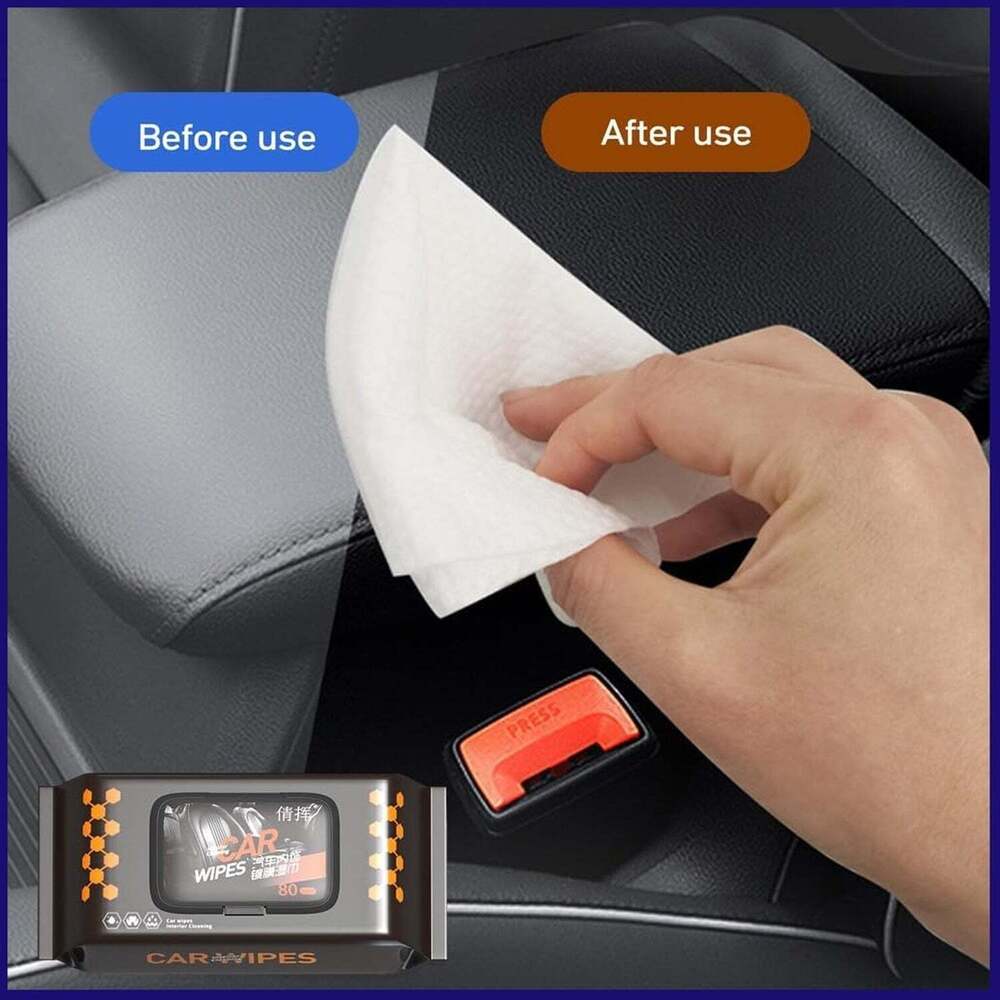 Car Dashboard Scratch Remover Tissue (80 Pcs Set) - Application: As Per Product Requirement