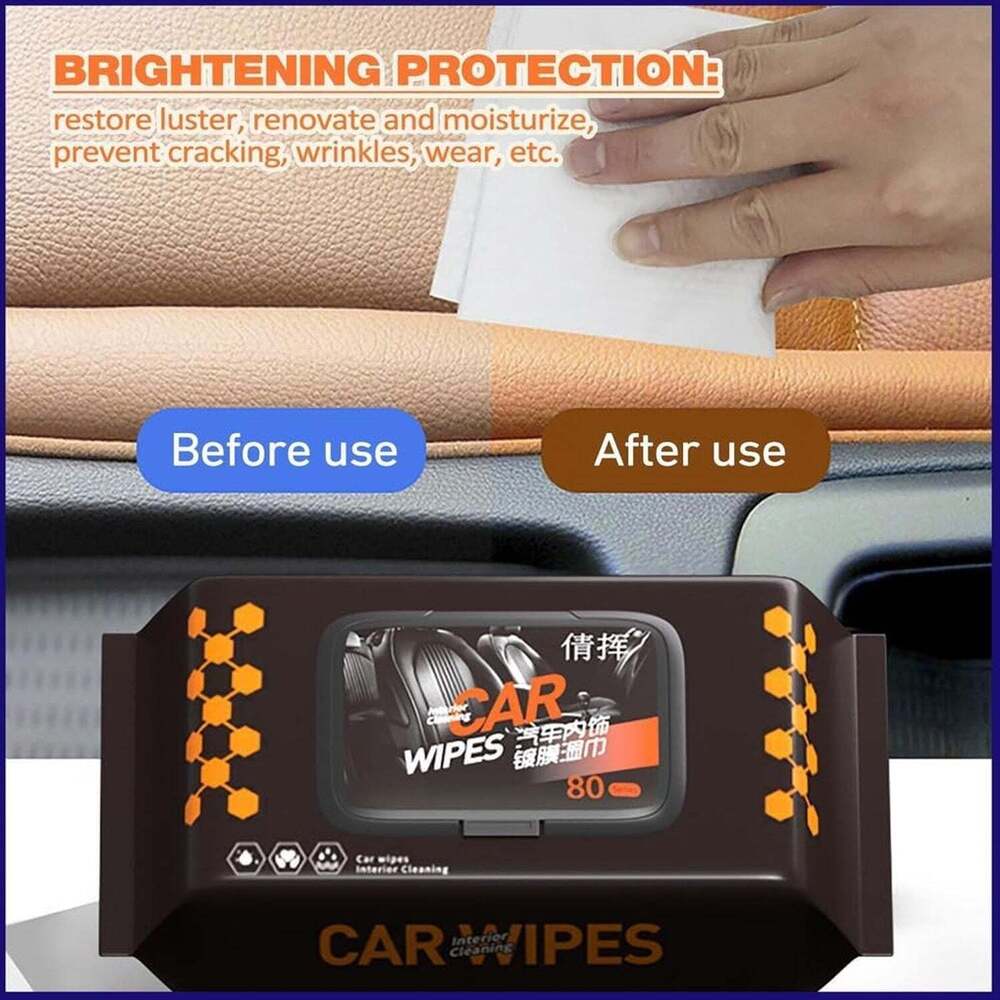 Car Dashboard Scratch Remover Tissue (80 Pcs Set) - Application: As Per Product Requirement