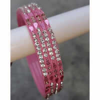 Lac Stone Bangle - Color: Different Available
