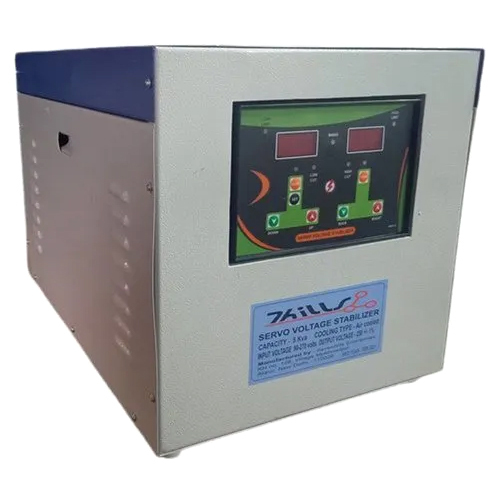 5 Kw Air Cooled Servo Voltage Stabilizer - Current: Ac