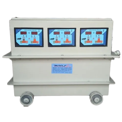 15Kva Three Phase Servo Voltage Stabilizer - Current: Ac