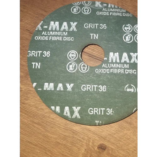 Abrasive Fiber Disc - Color: Green