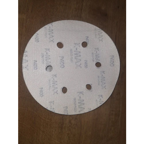 Velcro Sanding Disc - Color: White