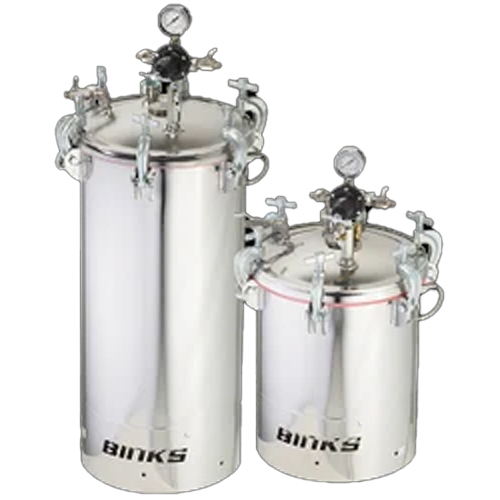 Pressure Feed Tanks - Color: Silver