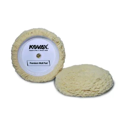 7.5 Inch Kovax Wool Pad - Color: White