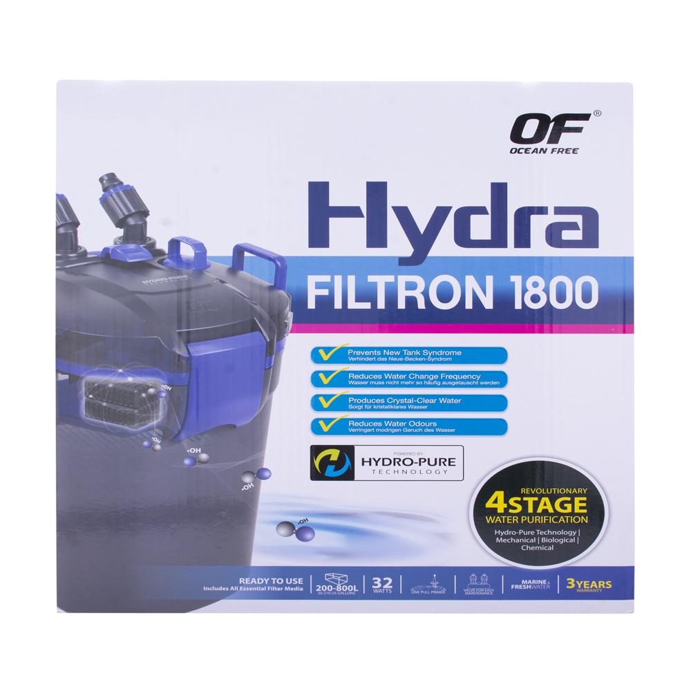 Hydra Filtron 1800 32W 1800l/h External Filter Ocean Free