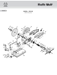 Ralli wolf  Chop saw (355mm)