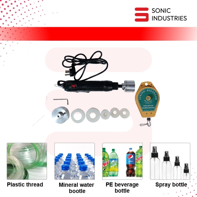 Capping Machine Hand Held Bottle Screw Cap(10-50mm) Screw Capper Sealer - Automatic Grade: Semi-automatic