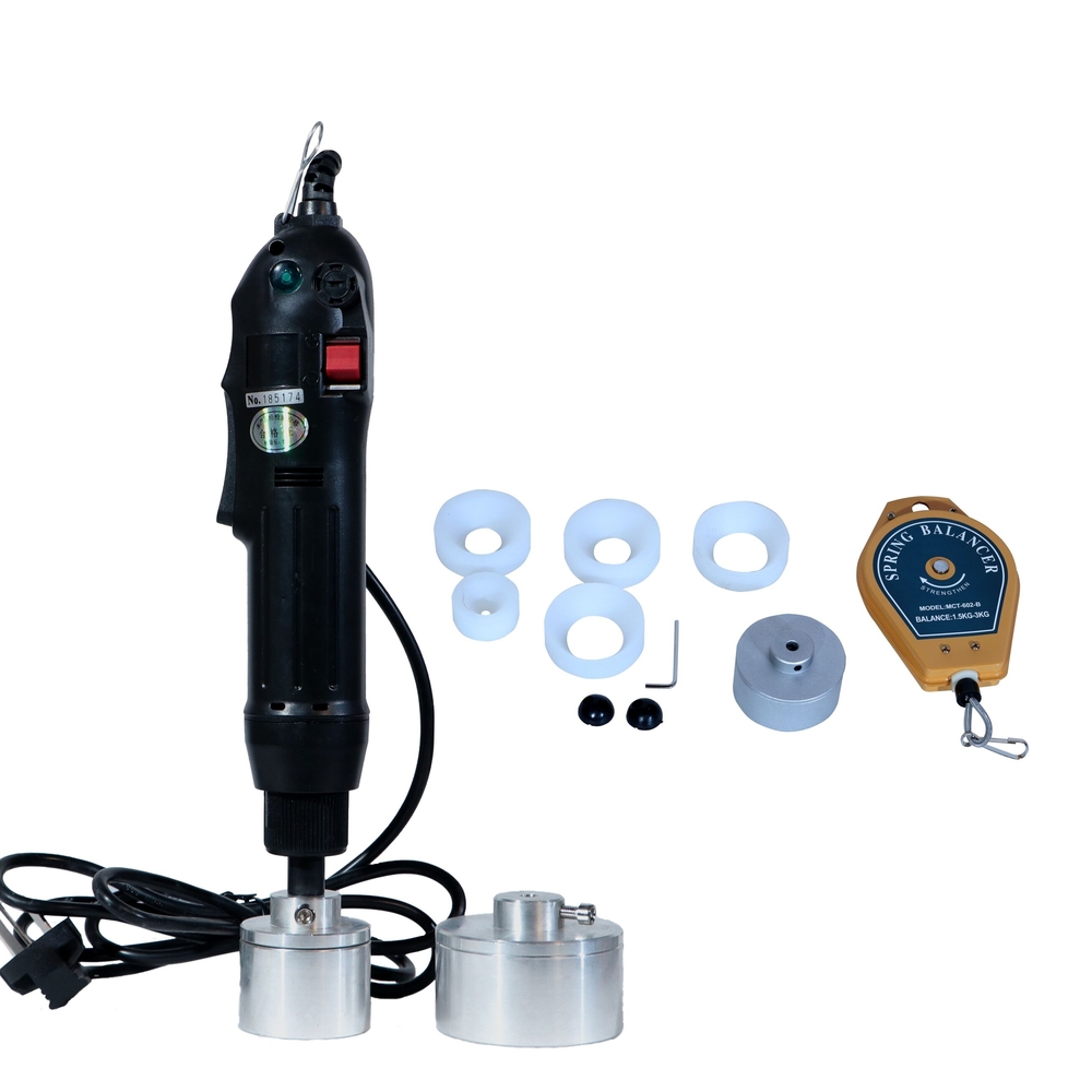 Capping Machine Hand Held Bottle Screw Cap(10-50mm) Screw Capper Sealer - Automatic Grade: Semi-automatic