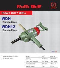 Ralli Wolf Hevy Dyuti Drill  (WDH, WDH 12, 13mm to 23mm)