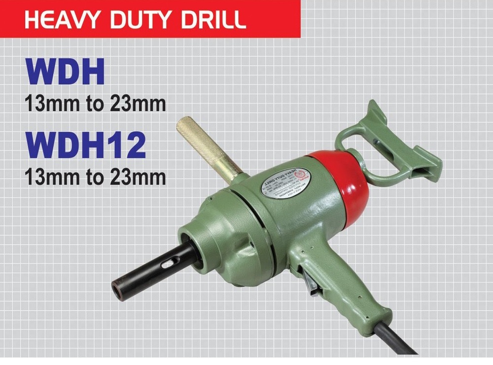 Ralli Wolf Hevy Dyuti Drill  (WDH, WDH 12, 13mm to 23mm)