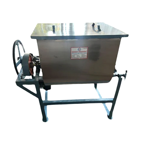 Powder Mixer Machine - Mild Steel, 100 Kg Capacity , Fully Automatic with Customized Size & 1-Year Warranty