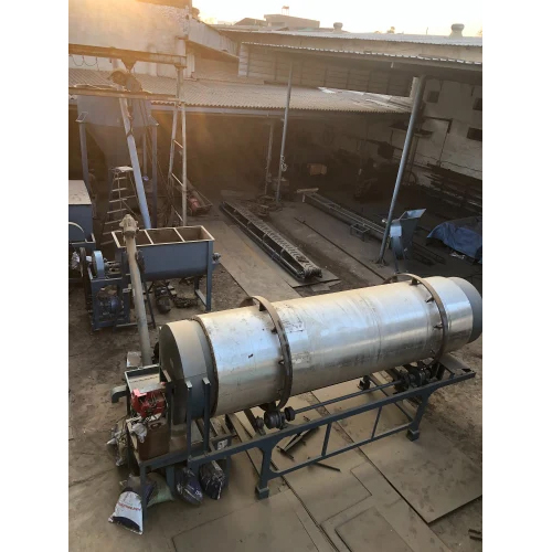 Rotary Sand Dryer - Mild Steel, Customized Size , 440 Volt Voltage, 130Â°C Operating Temperature, Automatic Technology, 1 Year Warranty , Energy-Efficient Drying Solution