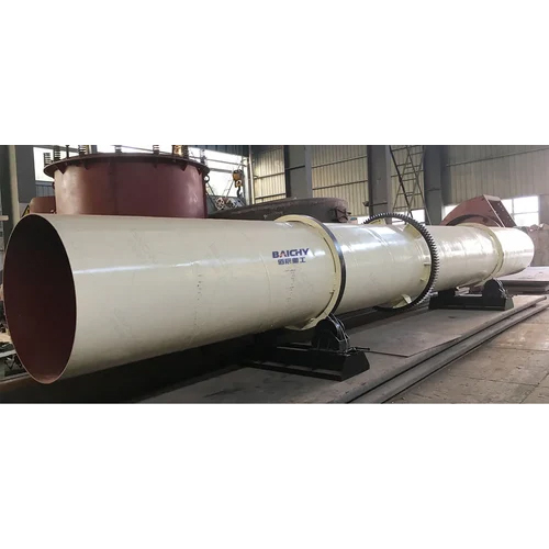 2 Ton Silica Sand Rotary Dryer - Size: Customized