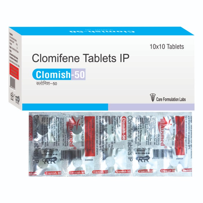 Clomiphene Citrate IP 50 mg