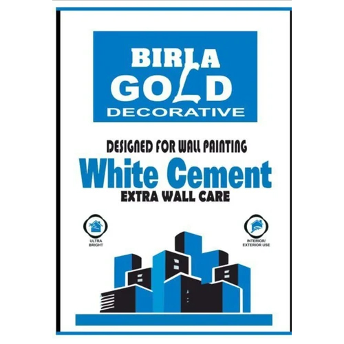 50Kg Birla Gold Decorative White Cement - Physical Form: Powder