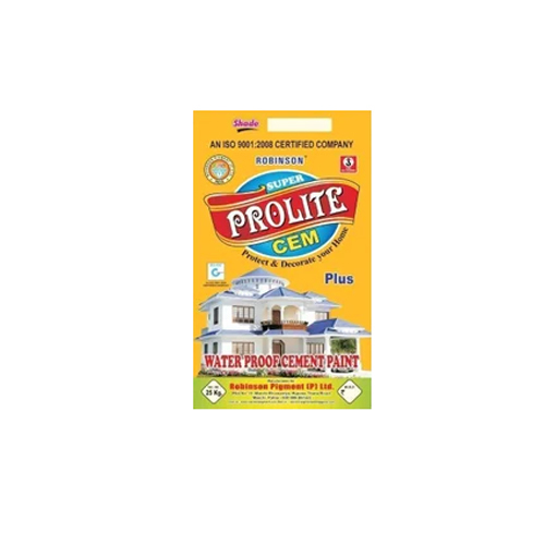 Super Prolite Cem Waterproof Cement Paint - Color: White