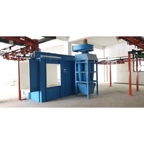 Conveyor Double Operator Powder Coating Plant - Feature: High Speed