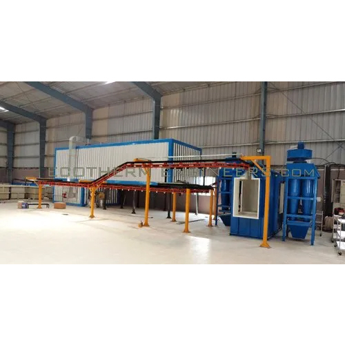 Automatic Conveyor Powder Coating Plant - Feature: High Precision