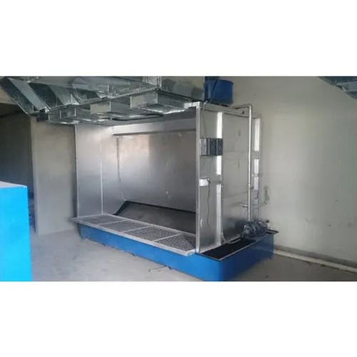 Double Operator Water Falling Spray Booth