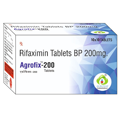 200 Mg Rifaximin Tablets Bp - Drug Type: General Medicines