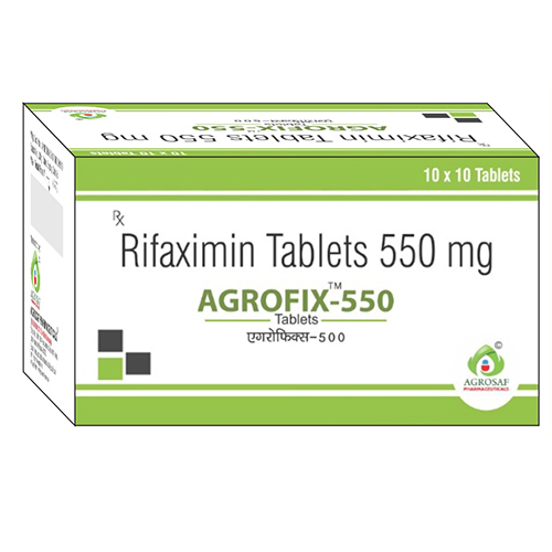 550 Mg Rifaximin Tablets - Drug Type: General Medicines