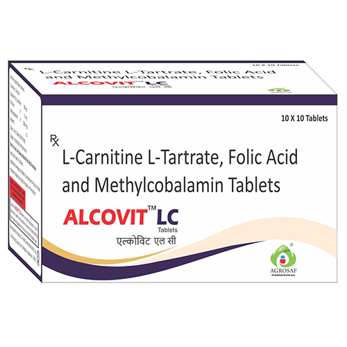 L-Carnitine L-Tartrate Folic Acid And Methylcobalamin Tablets - Drug Type: General Medicines