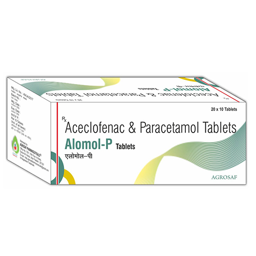 Acecolfenac And Paracetamol Tablets - Drug Type: General Medicines