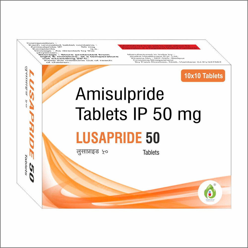 Lusapride 50 Tablet - Drug Type: General Medicines