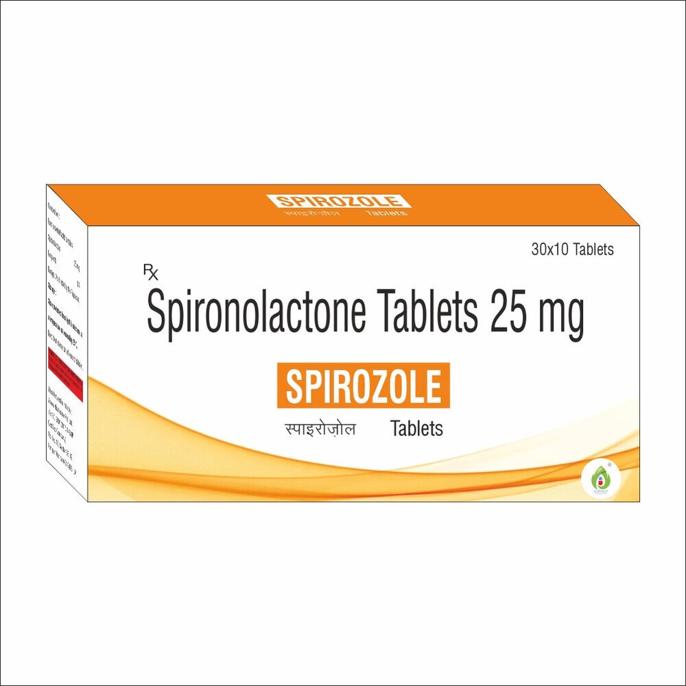 Spirozole 25 Tablet - Drug Type: General Medicines