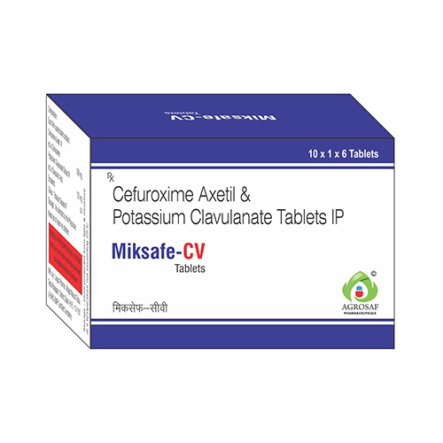 Cefuroxime Axetil And Potassium Clavulanate Tablets Ip - Drug Type: General Medicines