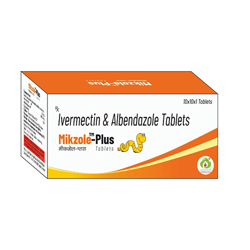 Ivermectin And Albendazole Tablets - Adult Specified Dosage, General Medicine, Room Temperature Storage, Effective Against Parasitic Infections