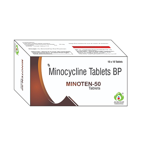 Minocycline Tablets Bp - Drug Type: General Medicines